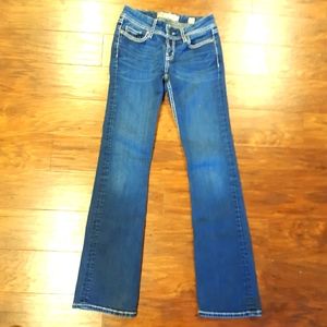 BKE Addison boot blue jeans